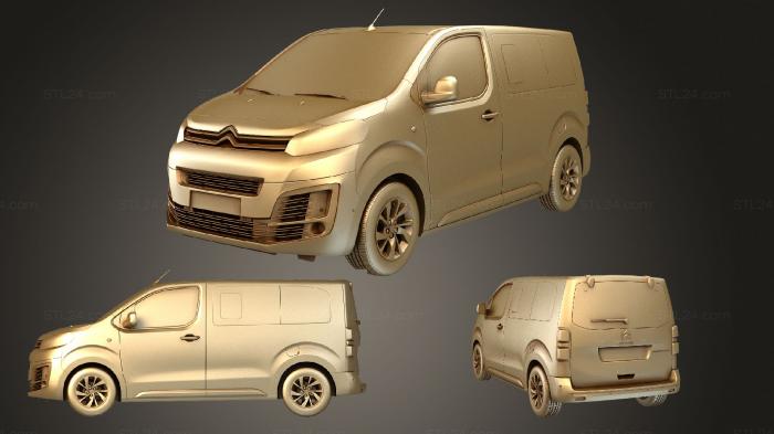 Vehicles (citroen spacetourer l1 2017, CARS_1212) 3D models for cnc