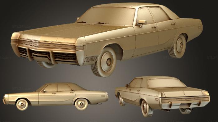 Vehicles (Dodge Monaco (Mk2) sedan 1972, CARS_1303) 3D models for cnc