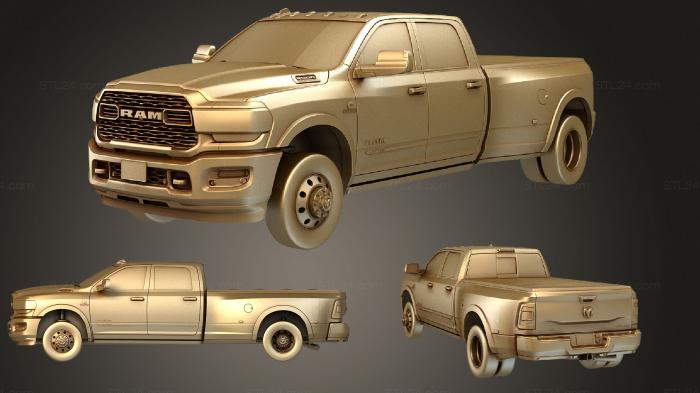 Vehicles (Dodge Ram 3500 HD 2019, CARS_1333) 3D models for cnc