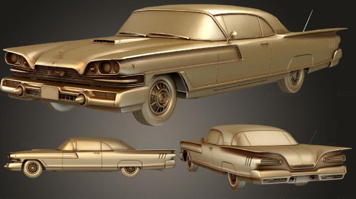 Автомобили и транспорт (Элвуд Ирокез Бриллар Специальный 1959, CARS_1367) 3D модель для ЧПУ станка