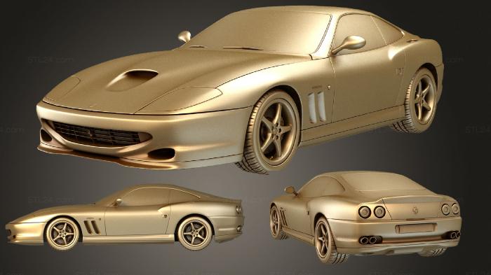 Vehicles (Ferrari 550 Maranello, CARS_1397) 3D models for cnc