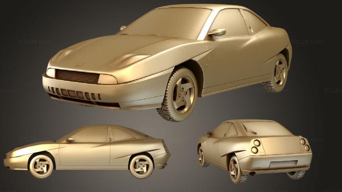 Vehicles (Fiat Coupe (175) Pininfarina 1998, CARS_1449) 3D models for cnc
