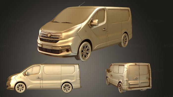 Автомобили и транспорт (Fiat Talento Combi 2019, CARS_1460) 3D модель для ЧПУ станка