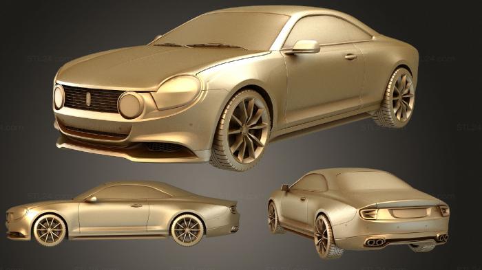 Vehicles (Fiat Torino Concept Coupe, CARS_1463) 3D models for cnc