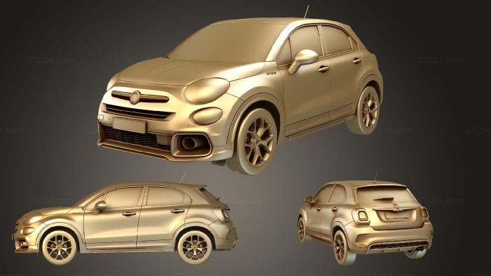 Vehicles (Fiat 500X Sport 2020 4, CARS_1466) 3D models for cnc