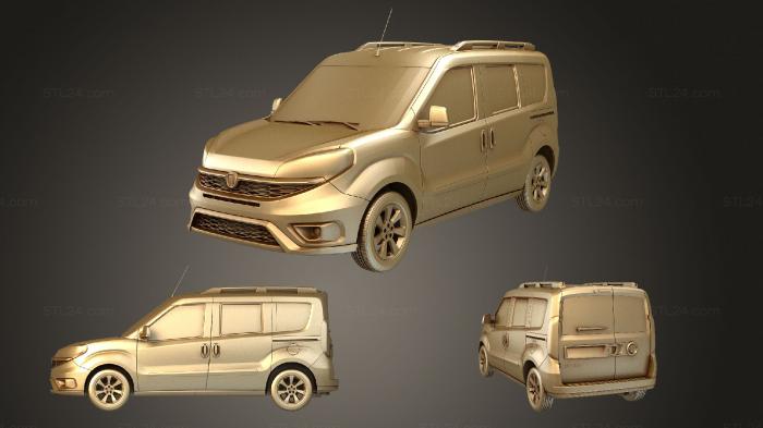 Vehicles (Fiat Doblo 263 UK spec 2015, CARS_1467) 3D models for cnc