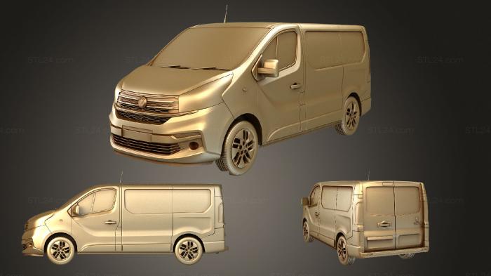 Vehicles (fiat talento van l1 2017, CARS_1494) 3D models for cnc