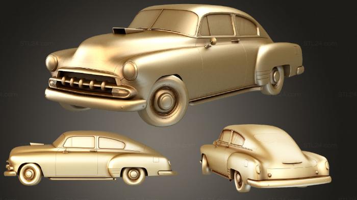Vehicles (Fleetline old shool hotrod, CARS_1503) 3D models for cnc