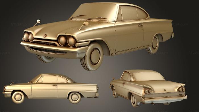 Автомобили и транспорт (Ford Consul Капри 1961, CARS_1519) 3D модель для ЧПУ станка