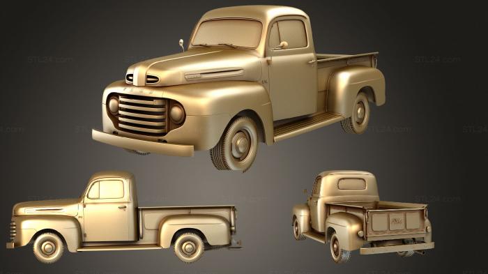 Vehicles (Ford F (Mk1) 1 Pickup 1948, CARS_1547) 3D models for cnc