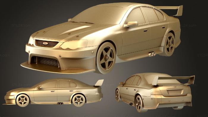 Vehicles (Ford Falcon (AU) (Mk6) (BF) V8 Supercars 2009, CARS_1576) 3D models for cnc