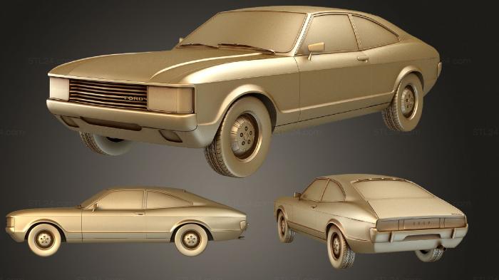 Ford Granada EU specs coupe 1972