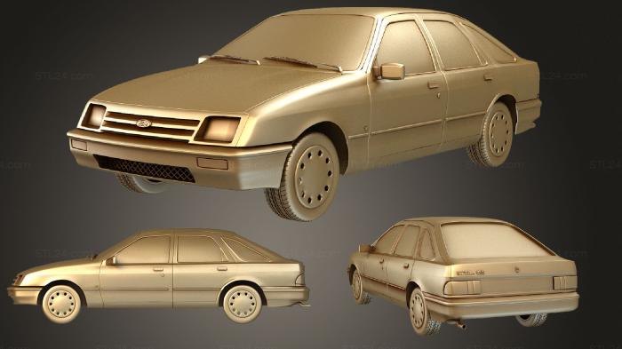 Vehicles (Ford Sierra hatchback 5door 1984, CARS_1633) 3D models for cnc