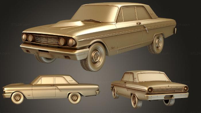 Vehicles (Ford Fairlane Thunderbolt 1964, CARS_1656) 3D models for cnc