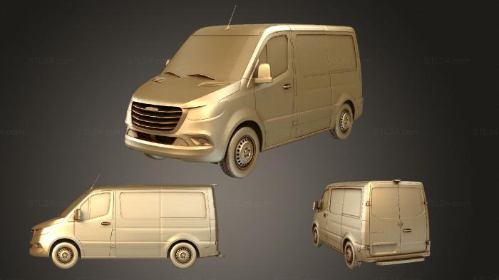 Vehicles (Freightliner Sprinter Panel Van L1H1 FWD 2019, CARS_1679) 3D models for cnc