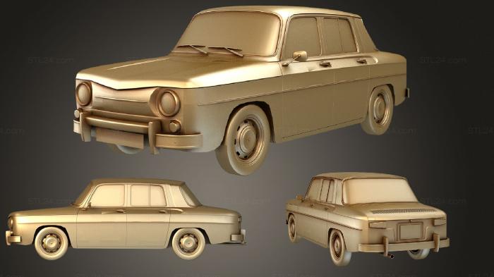 Автомобили и транспорт (Универсальный европейский автомобиль 60-х годов, CARS_1700) 3D модель для ЧПУ станка
