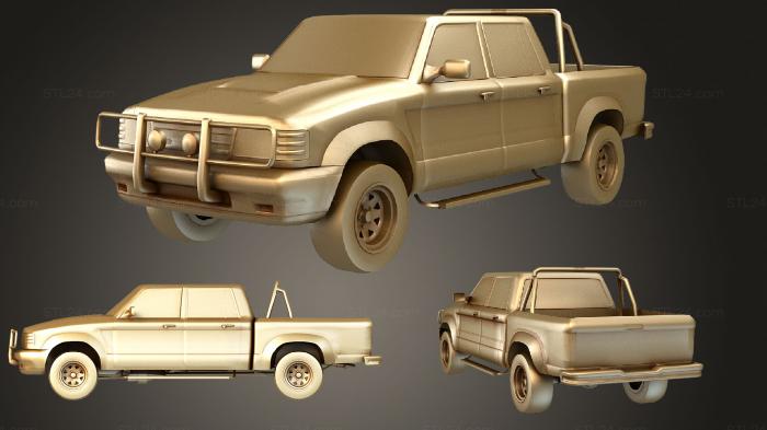 Vehicles (Generic Japan pickup, CARS_1709) 3D models for cnc