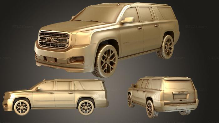 Vehicles (GMC Yukon (MK4) XL 2014, CARS_1737) 3D models for cnc