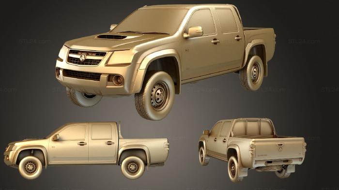 Vehicles (Holden Colorado (Mk1) (RC) CrewCab LX 2008, CARS_1783) 3D models for cnc