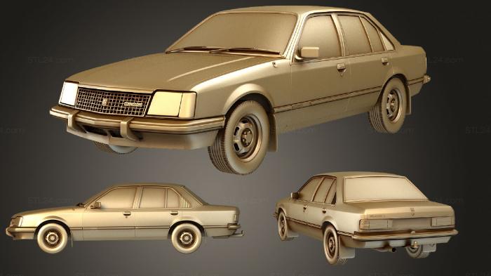 Автомобили и транспорт (Холден Коммодор (Mk1) (VC) 1980, CARS_1787) 3D модель для ЧПУ станка
