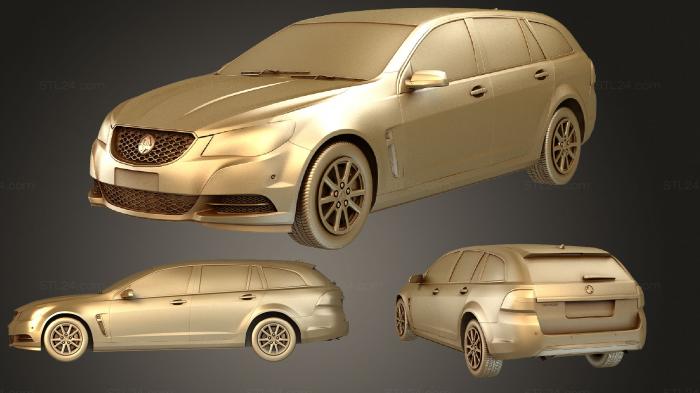 Автомобили и транспорт (Holden Commodore (Mk4f) (VF) sportwagon Evoke 2013, CARS_1795) 3D модель для ЧПУ станка