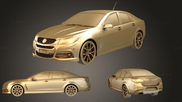 Автомобили и транспорт (Holden Commodore (Mk4f) (VF) SSV 2013, CARS_1796) 3D модель для ЧПУ станка