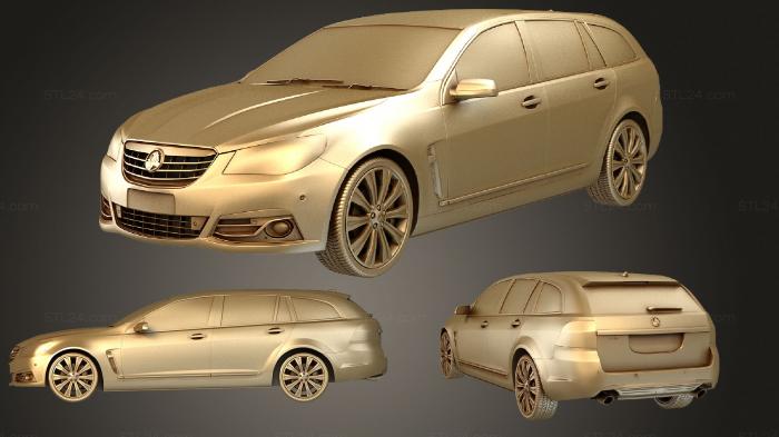 Vehicles (Holden Commodore Calais V VF sportwagon 2013, CARS_1801) 3D models for cnc