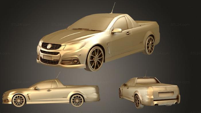 Автомобили и транспорт (Холден Коммодор Кале Против VF ute 2013, CARS_1802) 3D модель для ЧПУ станка