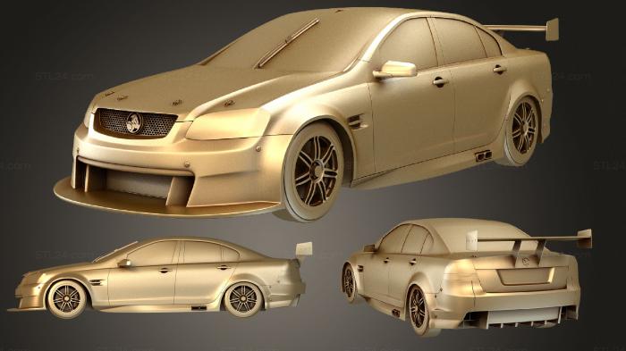 Автомобили и транспорт (Суперкар Holden Commodore V8 2012, CARS_1803) 3D модель для ЧПУ станка