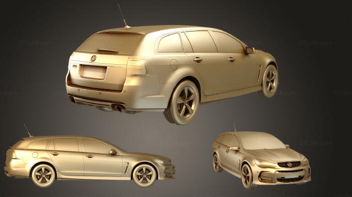 Автомобили и транспорт (Holden Commodor SV6 SportwagonVF Серии II 2016, CARS_1817) 3D модель для ЧПУ станка
