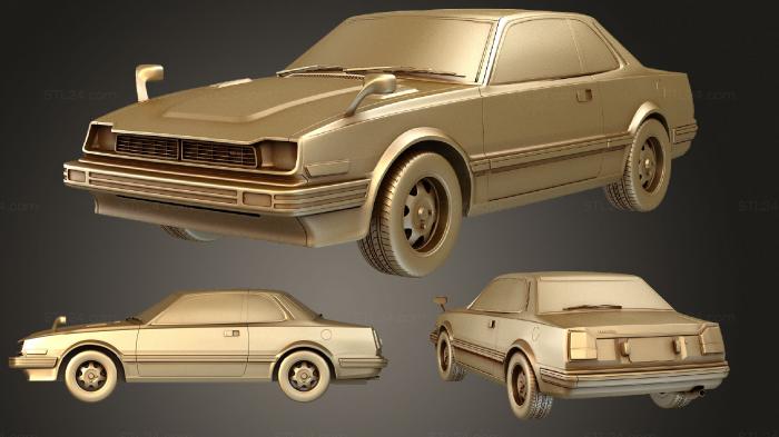 Автомобили и транспорт (Honda Prelude (Mk1) 1978, CARS_1869) 3D модель для ЧПУ станка
