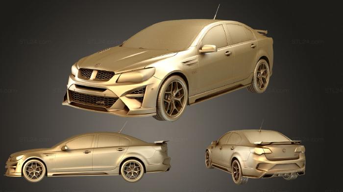 Автомобили и транспорт (Hsv gts r w1 седан 2022, CARS_1916) 3D модель для ЧПУ станка