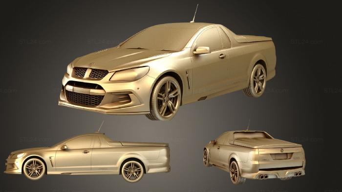 Автомобили и транспорт (ВПГ Maloo R8 GEN F2 2016, CARS_1918) 3D модель для ЧПУ станка