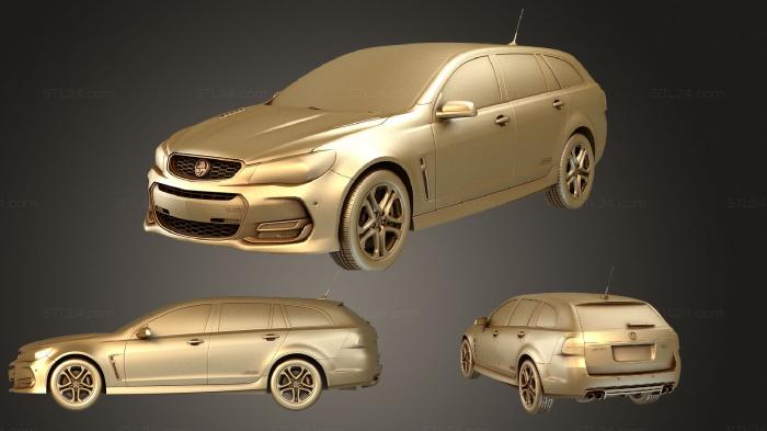 Автомобили и транспорт (H S V Redline Sportwagon VF Series II 2016, CARS_1920) 3D модель для ЧПУ станка