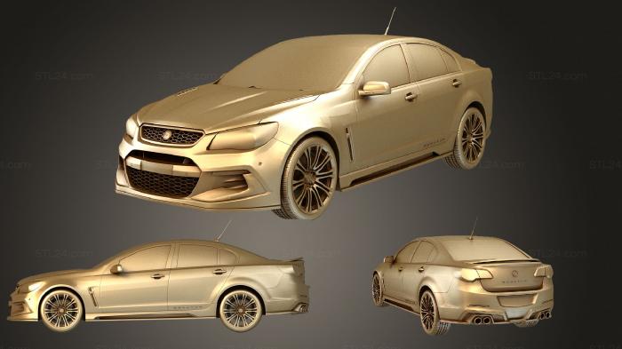 Автомобили и транспорт (Подпись сенатора от ВПГ Gen F2 2015, CARS_1921) 3D модель для ЧПУ станка