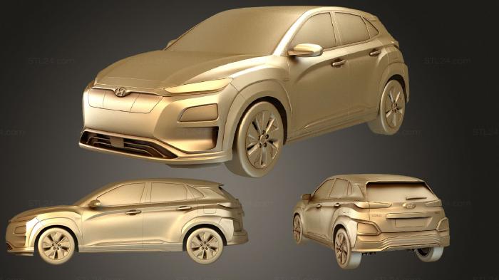 Vehicles (Hyundai Kona Electric 2019, CARS_1963) 3D models for cnc