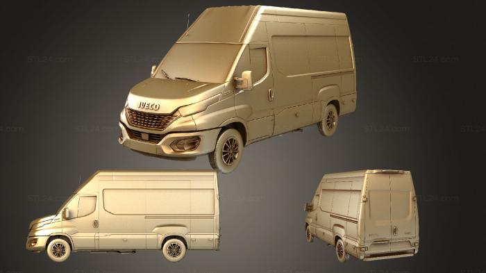 Vehicles (Iveco Daily Blue Power Van L3H3 2020, CARS_2017) 3D models for cnc