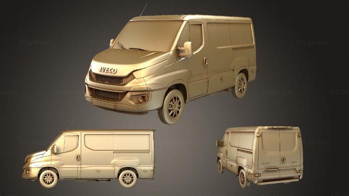 Vehicles (iveco daily van l1h1 2014 2016, CARS_2033) 3D models for cnc