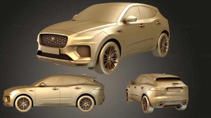 Vehicles (jaguar e pace r dynamic 2021, CARS_2049) 3D models for cnc
