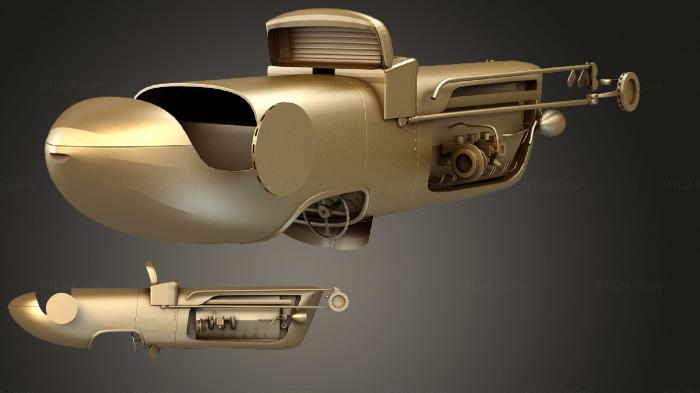 Автомобили и транспорт (Джей Лено Автоцистерна Хот-Род, CARS_2059) 3D модель для ЧПУ станка