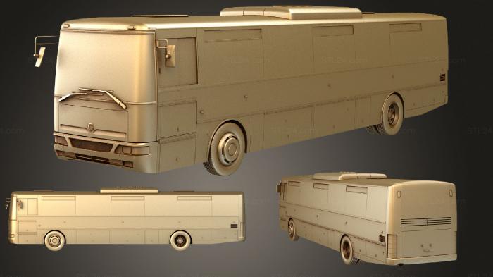 Автомобили и транспорт (Karosa Recreo C 955 Автобус 1997, CARS_2112) 3D модель для ЧПУ станка
