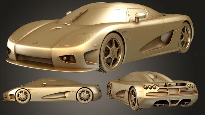 Vehicles (Koenigsegg CCX max2012, CARS_2141) 3D models for cnc