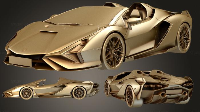 Lamborghini sian roadster 2021