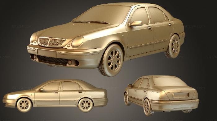Автомобили и транспорт (Lancia Lybra (839) седан 1999, CARS_2208) 3D модель для ЧПУ станка