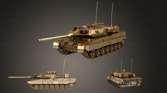 Немецкий танк Leopard 2A7