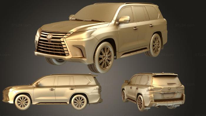Vehicles (Lexus LX (Mk3f) (J200) 2016, CARS_2263) 3D models for cnc