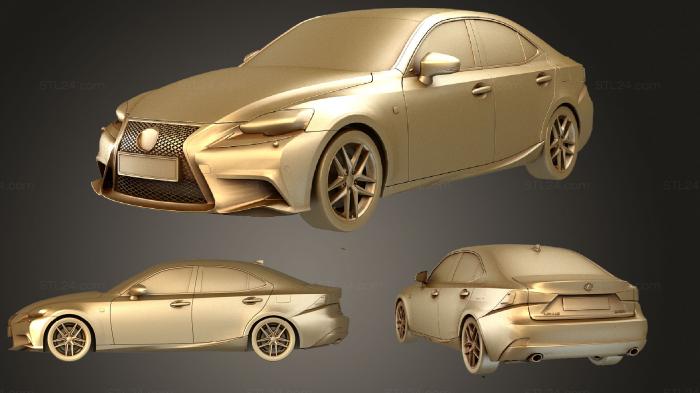 Автомобили и транспорт (Lexus Luxurycar Спорт, CARS_2279) 3D модель для ЧПУ станка