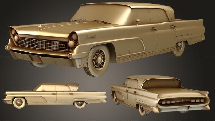 Автомобили и транспорт (Линкольн Марк (Mk2) IV седан 1959 года выпуска, CARS_2297) 3D модель для ЧПУ станка