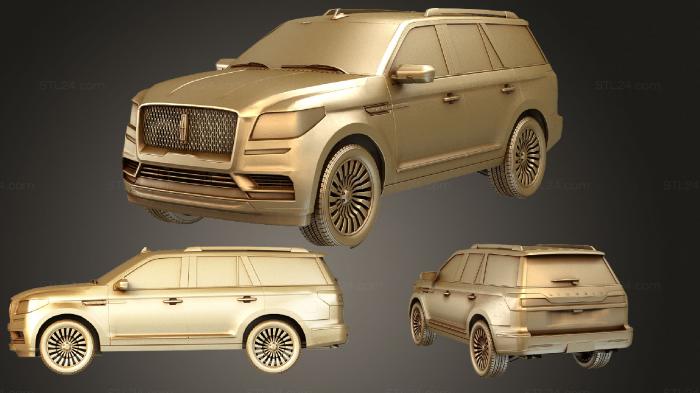 Vehicles (Lincoln Navigator 2018, CARS_2301) 3D models for cnc