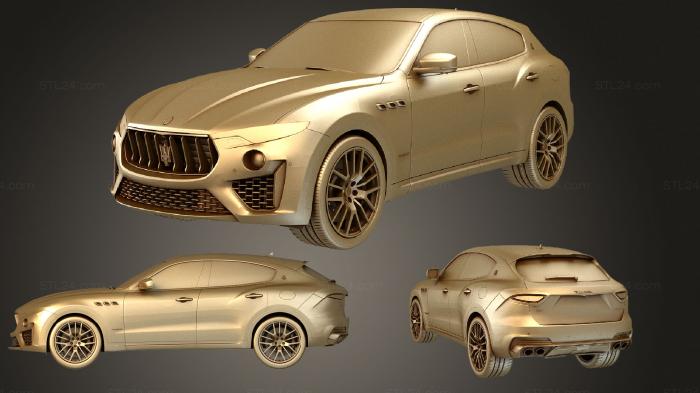 Автомобили и транспорт (Maserati Levante S Q4 ГранСпорт 2019, CARS_2361) 3D модель для ЧПУ станка